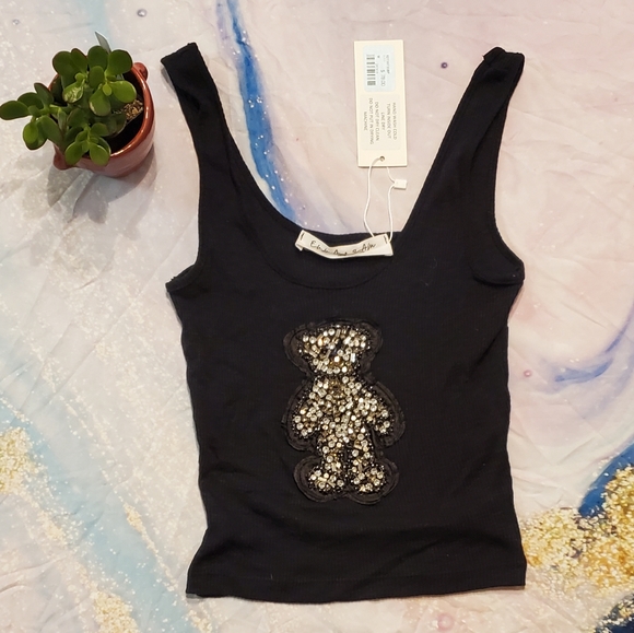 Emma & Sam Teddy Bear Tank Top - Picture 1 of 5